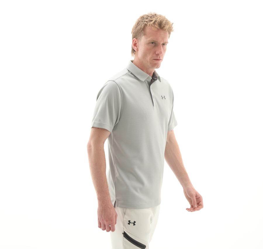 Under Armour Tech Polo Erkek T-Shirt Gri Under Armour Tech Polo Erkek T-Shirt Gri