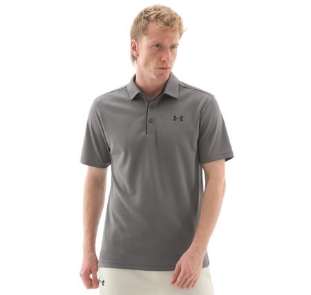 Under Armour Tech Polo Erkek T-Shirt Gri Under Armour Tech Polo Erkek T-Shirt Gri