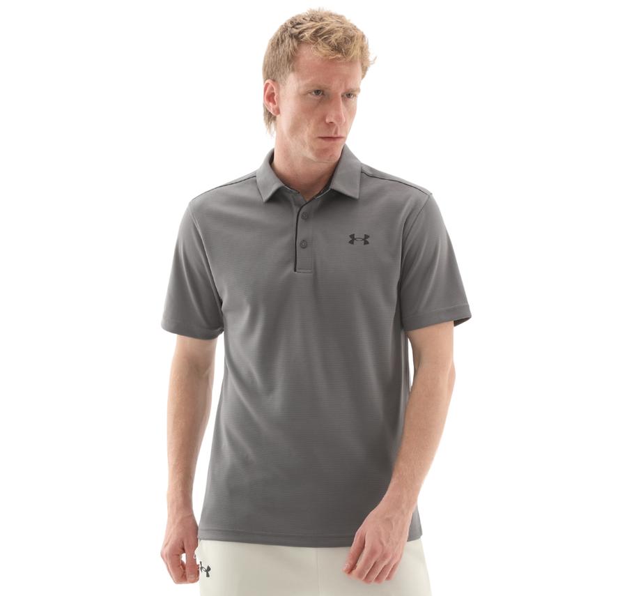 Under Armour Tech Polo Erkek T-Shirt Gri Under Armour Tech Polo Erkek T-Shirt Gri