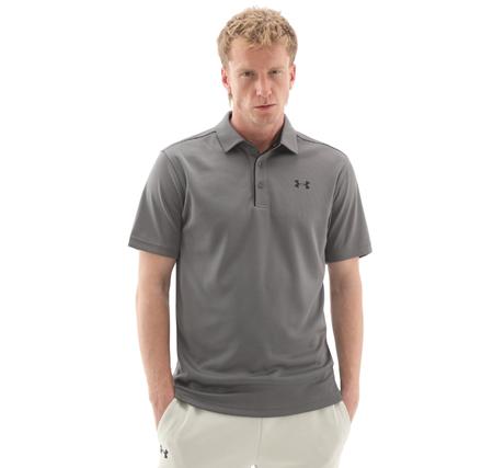 Under Armour Tech Polo Erkek T-Shirt Gri Under Armour Tech Polo Erkek T-Shirt Gri