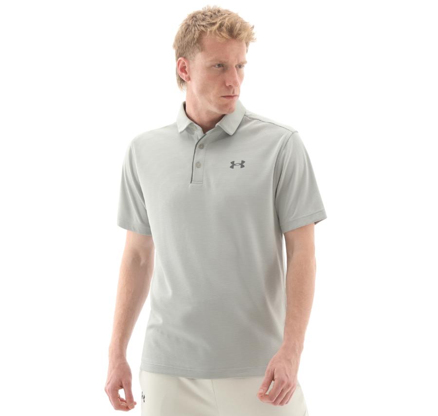 Under Armour Tech Polo Erkek T-Shirt Gri Under Armour Tech Polo Erkek T-Shirt Gri