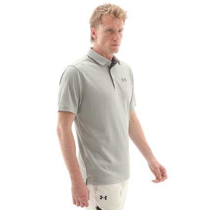 Under Armour Tech Polo Erkek T-Shirt Gri Under Armour Tech Polo Erkek T-Shirt Gri
