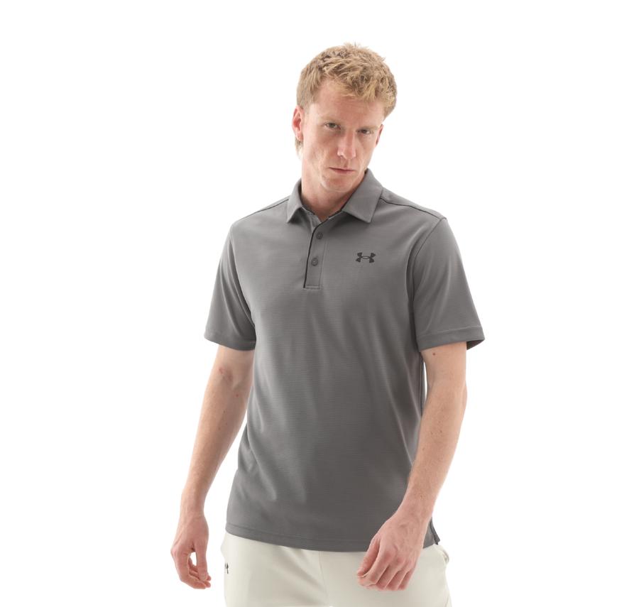 Under Armour Tech Polo Erkek T-Shirt Gri Under Armour Tech Polo Erkek T-Shirt Gri