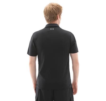 Under Armour Tech Polo Erkek T-Shirt Siyah Under Armour Tech Polo Erkek T-Shirt Siyah