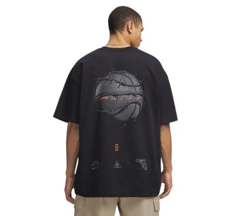 Under Armour U M Hwt Hoops Photoreal Ss Erkek T-Shirt