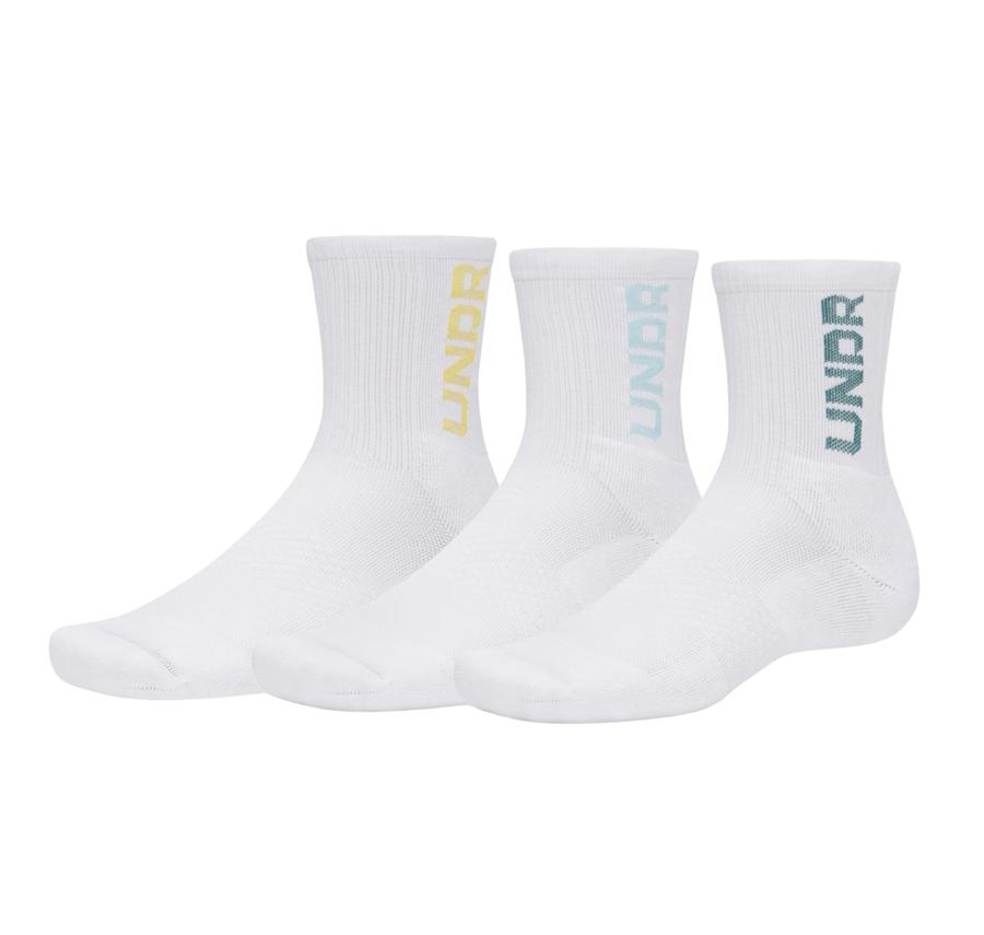 Under Armour Ua 3-Maker 3Pk Mid-Crew Under Armour Ua 3-Maker 3Pk Mid-Crew