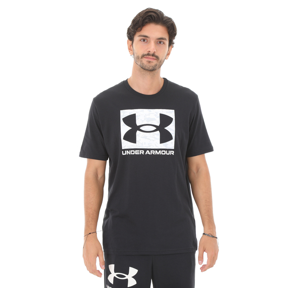Under Armour Ua Abc Camo Boxed Logo Ss Erkek T-Shirt Siyah Under Armour Ua Abc Camo Boxed Logo Ss Erkek T-Shirt Siyah