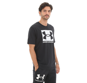Under Armour Ua Abc Camo Boxed Logo Ss Erkek T-Shirt Siyah Under Armour Ua Abc Camo Boxed Logo Ss Erkek T-Shirt Siyah