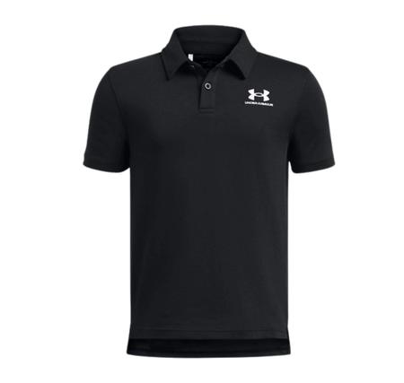 Under Armour Ua B Icon Polo Çocuk T-Shirt Siyah