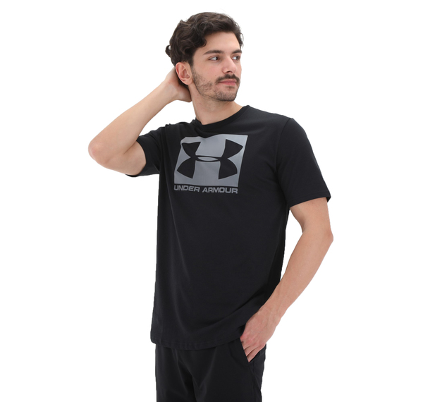 Under Armour Ua Boxed Sportstyle Ss Erkek T-Shirt Siyah Under Armour Ua Boxed Sportstyle Ss Erkek T-Shirt Siyah