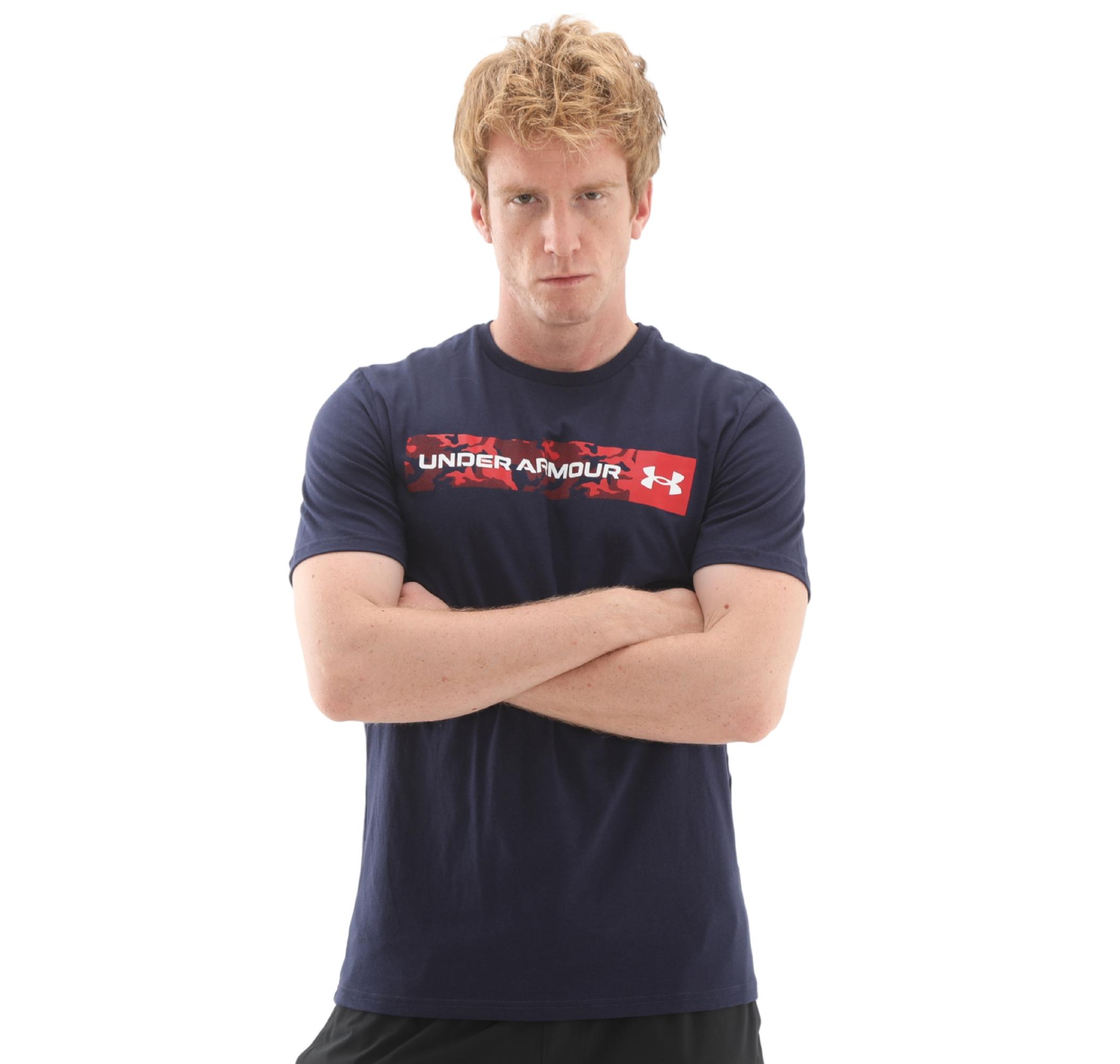 Мужская футболка Under Armour Ua Camo Chest Stripe Ss