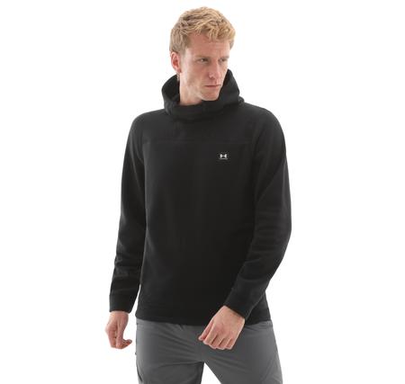 Under Armour Ua Expanse Fleece Hoodie Erkek Sweatshirt Siyah