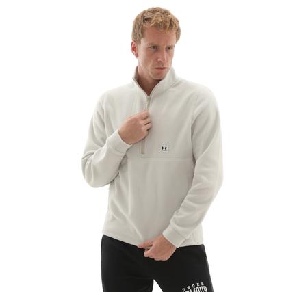 Under Armour Ua Expanse Fleece Hz Erkek Sweatshirt Beyaz
