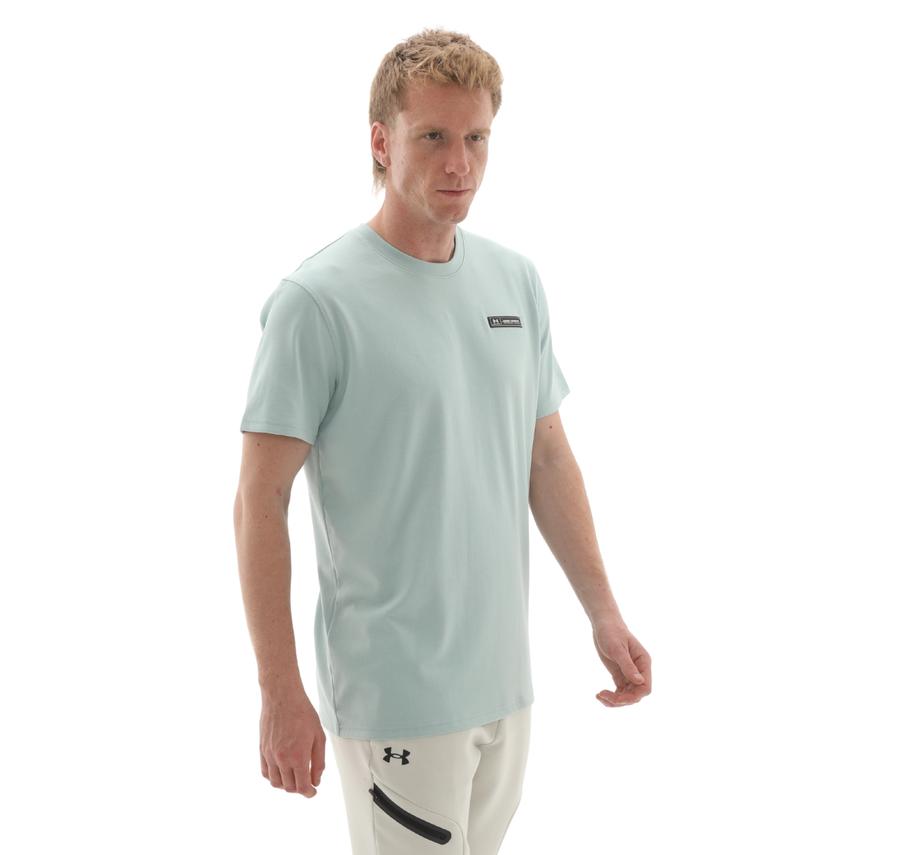 Under Armour Ua Hw Armour Label Ss Erkek T-Shirt Açık Mavi Under Armour Ua Hw Armour Label Ss Erkek T-Shirt Açık Mavi
