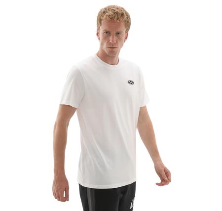 Under Armour Ua Hw Lc Patch Ss Erkek T-Shirt Beyaz Under Armour Ua Hw Lc Patch Ss Erkek T-Shirt Beyaz