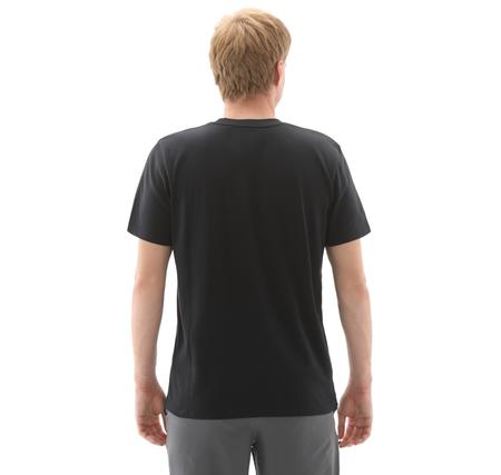 Under Armour Ua Hw Lc Patch Ss Erkek T-Shirt Siyah