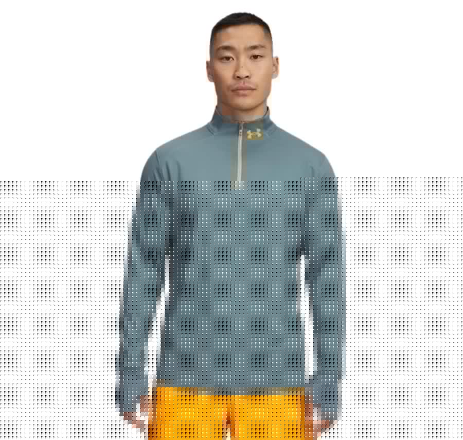 Under Armour Ua Launch Pro 1-4 Zıp Erkek Sweatshirt Mavi Under Armour Ua Launch Pro 1-4 Zıp Erkek Sweatshirt Mavi