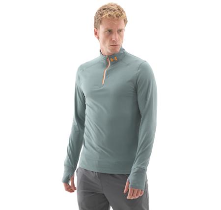 Under Armour Ua Launch Pro 1-4 Zıp Erkek Sweatshirt Mavi