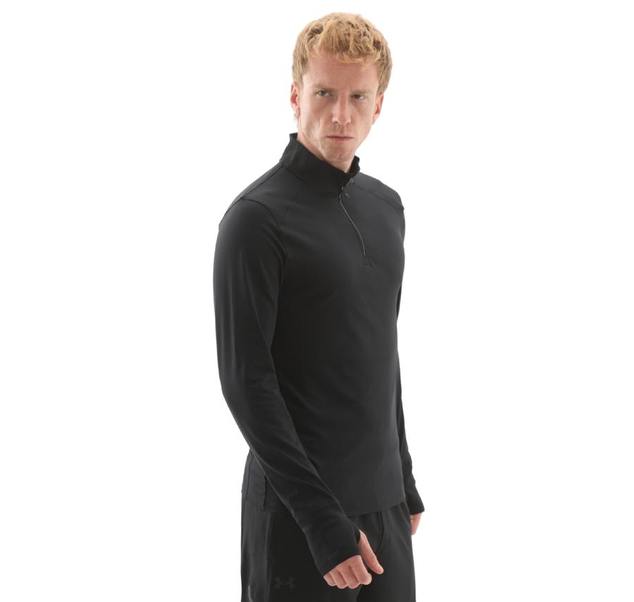 Under Armour Ua Launch Pro 1-4 Zıp Erkek Sweatshirt Siyah Under Armour Ua Launch Pro 1-4 Zıp Erkek Sweatshirt Siyah