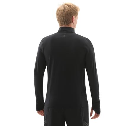 Under Armour Ua Launch Pro 1-4 Zıp Erkek Sweatshirt Siyah