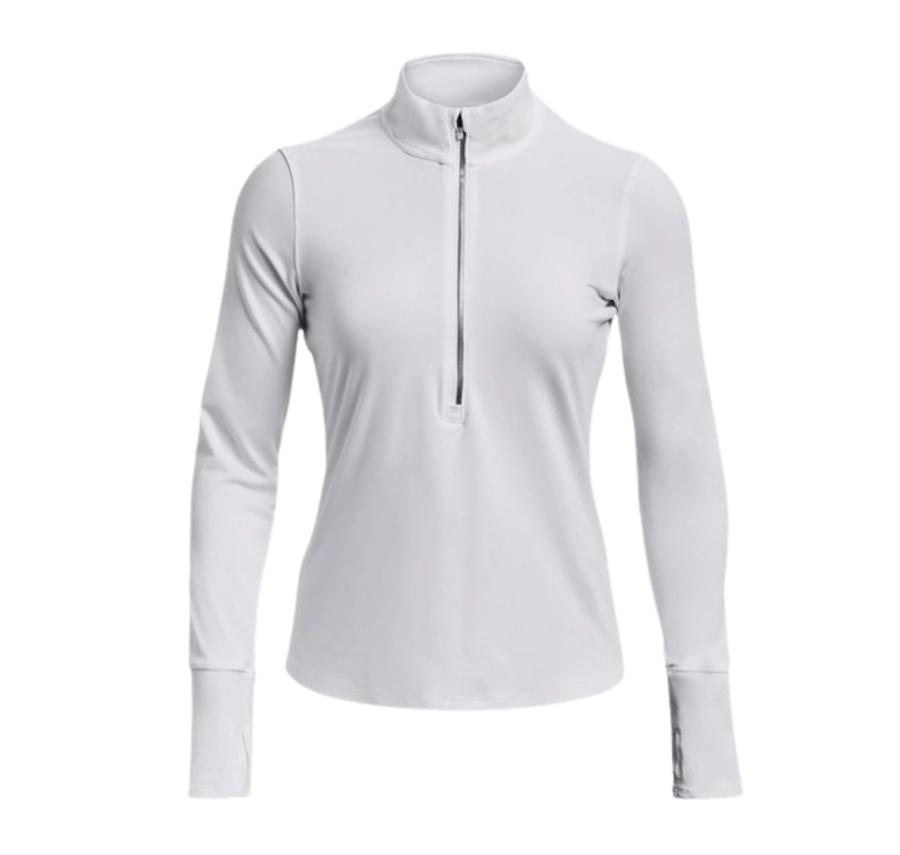 Under Armour Ua Launch Pro Half Zip Kadın Sweatshirt Beyaz Under Armour Ua Launch Pro Half Zip Kadın Sweatshirt Beyaz