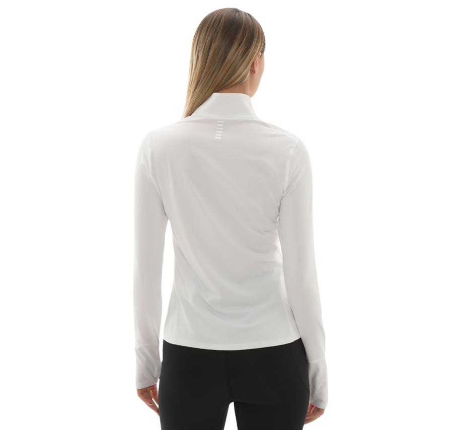Under Armour Ua Launch Pro Half Zip Kadın Sweatshirt Beyaz Under Armour Ua Launch Pro Half Zip Kadın Sweatshirt Beyaz