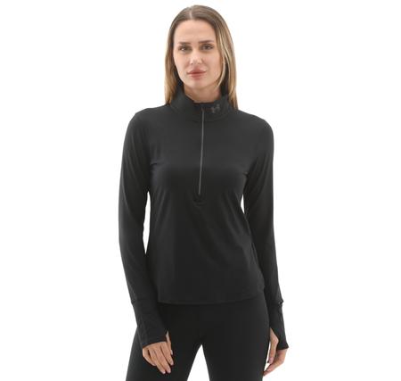 Under Armour Ua Launch Pro Half Zip Kadın Sweatshirt Siyah Under Armour Ua Launch Pro Half Zip Kadın Sweatshirt Siyah