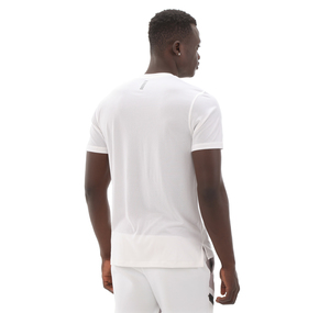 Under Armour Ua Launch Shortsleeve Erkek T-Shirt Beyaz