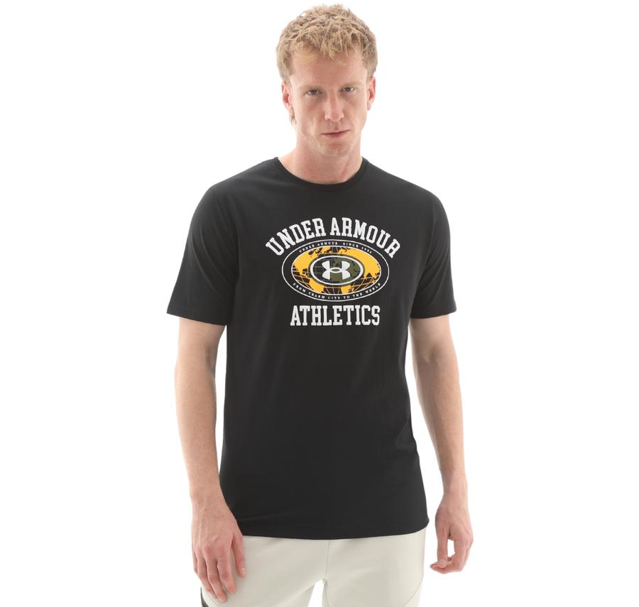 Under Armour Ua M 60-40S Armor Globe Ss Erkek T-Shirt Siyah Under Armour Ua M 60-40S Armor Globe Ss Erkek T-Shirt Siyah