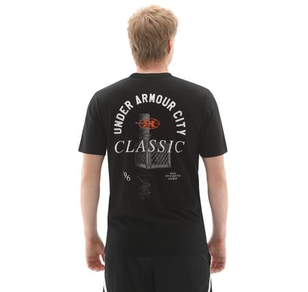 Under Armour Ua M 60-40S Cıty Classıc Ss Erkek T-Shirt Siyah