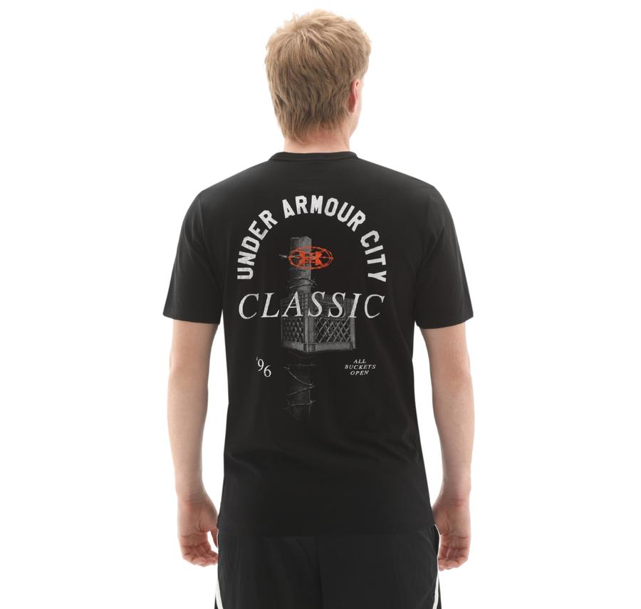 Under Armour Ua M 60-40S Cıty Classıc Ss Erkek T-Shirt Siyah Under Armour Ua M 60-40S Cıty Classıc Ss Erkek T-Shirt Siyah