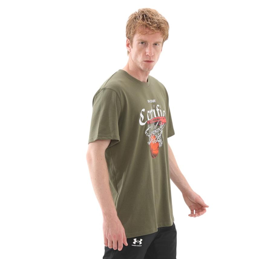 Under Armour Ua M Hw Hoops Certıfıed Ss Erkek T-Shirt Yeşil Under Armour Ua M Hw Hoops Certıfıed Ss Erkek T-Shirt Yeşil