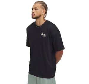 Under Armour Ua M Hwt Hoops Courtside Ss Erkek T-Shirt Siyah