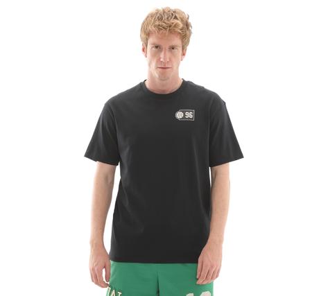 Under Armour Ua M Hwt Hoops Courtside Ss Erkek T-Shirt Siyah