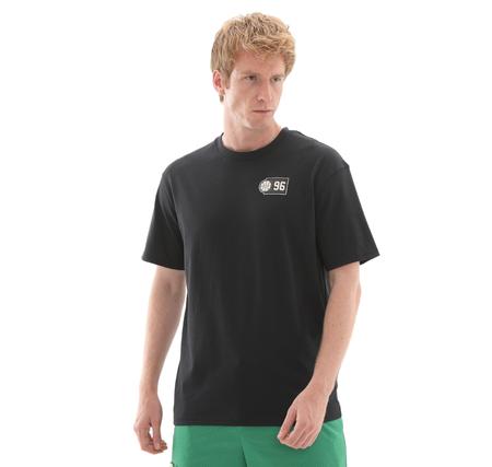 Under Armour Ua M Hwt Hoops Courtside Ss Erkek T-Shirt Siyah