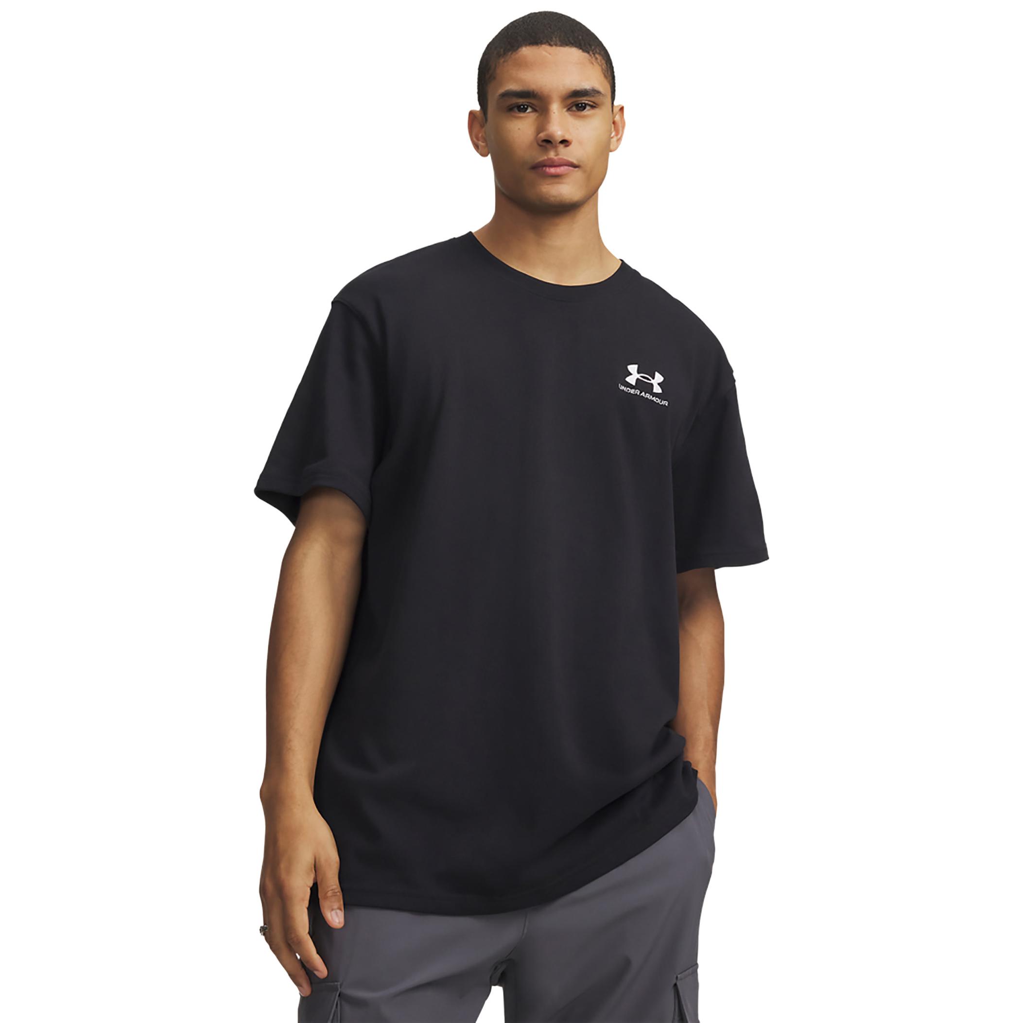 Мужская футболка Under Armour Ua M Logo Emb Heavyweight Ss