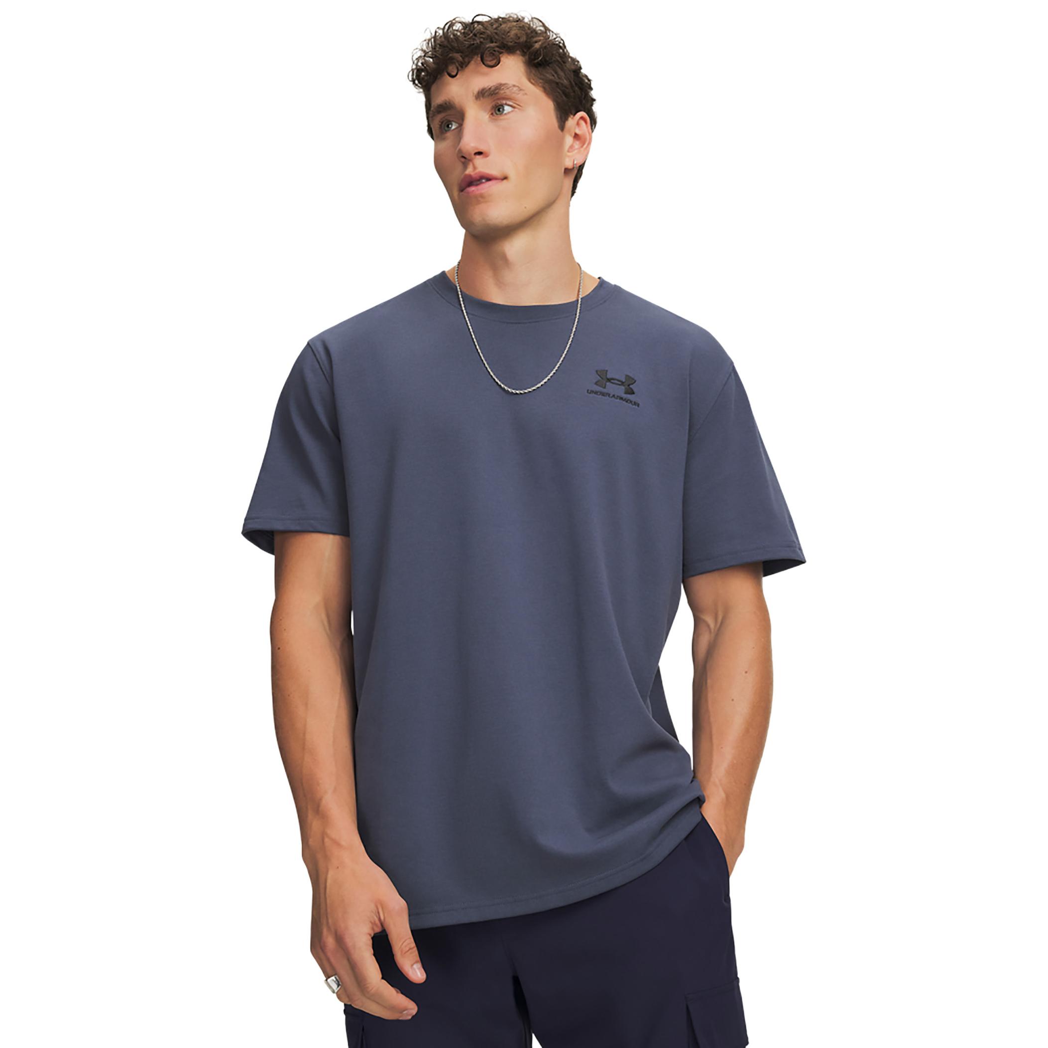 Мужская футболка Under Armour Ua M Logo Emb Heavyweight Ss