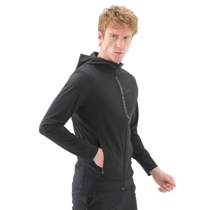Under Armour Ua Outrun The Storm Jacket Erkek Ceket Siyah