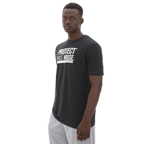 Under Armour Ua Protect Thıs House Ss Erkek T-Shirt Siyah