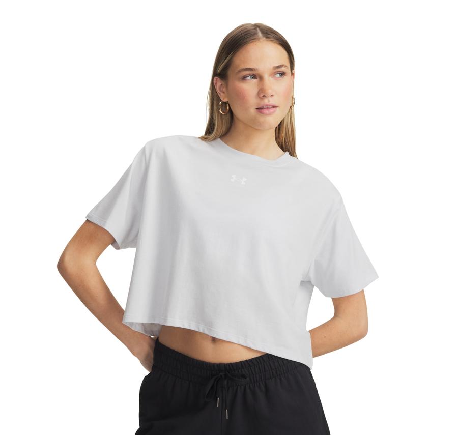 Under Armour Ua Rival Boxy Tee Solid Kadın Under Armour Ua Rival Boxy Tee Solid Kadın