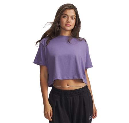 Under Armour Ua Rival Boxy Tee Solid Kadın T-Shirt Under Armour Ua Rival Boxy Tee Solid Kadın T-Shirt