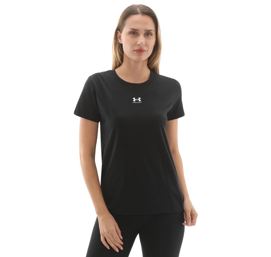 Under Armour Ua Rival Core Ss Kadın T-Shirt Siyah Under Armour Ua Rival Core Ss Kadın T-Shirt Siyah