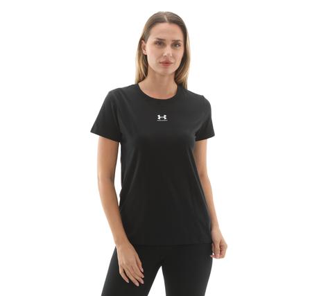 Under Armour Ua Rival Core Ss Kadın T-Shirt Siyah Under Armour Ua Rival Core Ss Kadın T-Shirt Siyah