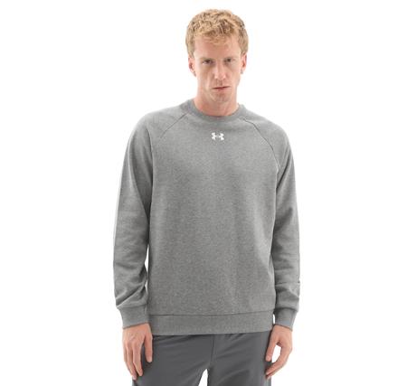 Under Armour Ua Rival Fleece Crew Erkek Sweatshirt Gri Under Armour Ua Rival Fleece Crew Erkek Sweatshirt Gri