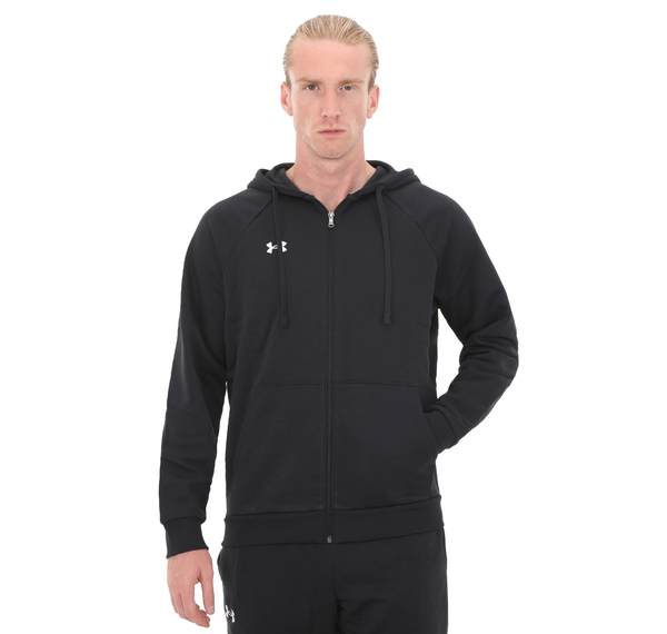Under Armour Ua Rival Fleece Fz Hoodie Erkek Ceket Siyah Under Armour Ua Rival Fleece Fz Hoodie Erkek Ceket Siyah
