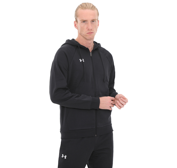 Under Armour Ua Rival Fleece Fz Hoodie Erkek Ceket Siyah Under Armour Ua Rival Fleece Fz Hoodie Erkek Ceket Siyah