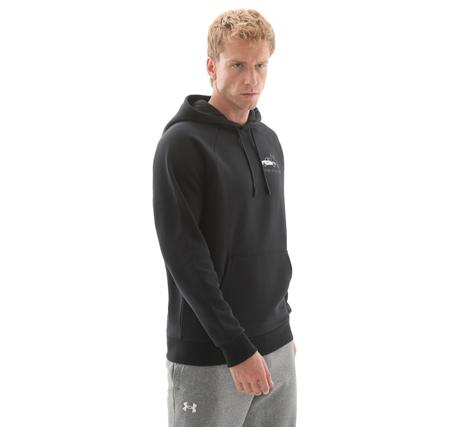 Under Armour Ua Rival Fleece Hbr Logo Hd Erkek Sweatshirt Siyah