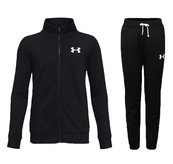 Under Armour Ua Rival Knit Track Suit Çocuk Eşofman Takımı Siyah Under Armour Ua Rival Knit Track Suit Çocuk Eşofman Takımı Siyah