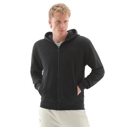 Under Armour Ua Rival Lw Fz Erkek Ceket Siyah