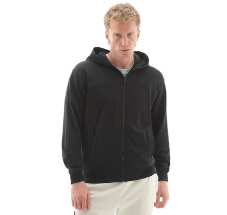 Under Armour Ua Rival Lw Fz Erkek Ceket Siyah